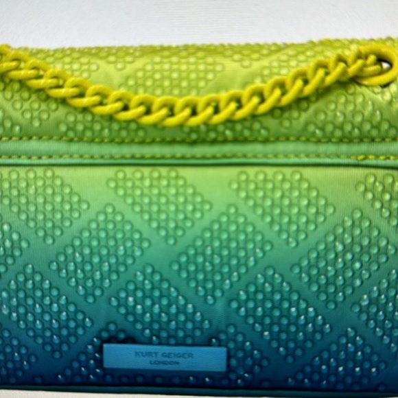 Kurt Geiger London Mini Kensington Embellished Fabric Convertible Cros… - Picture 6 of 8